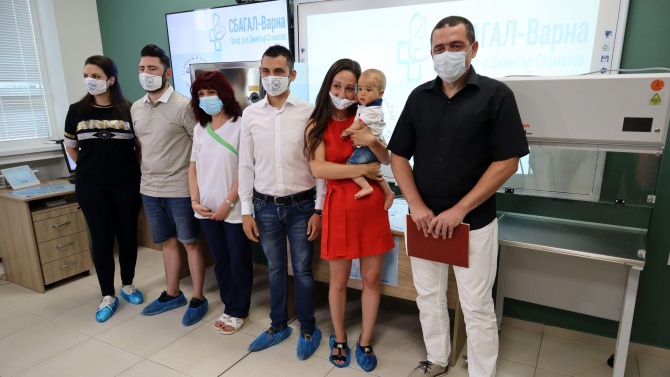 От събраните капачки АГ болница във Варна получи дарение