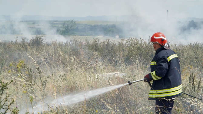 Обявено е бедствено положение в община Свиленград заради пожарите 