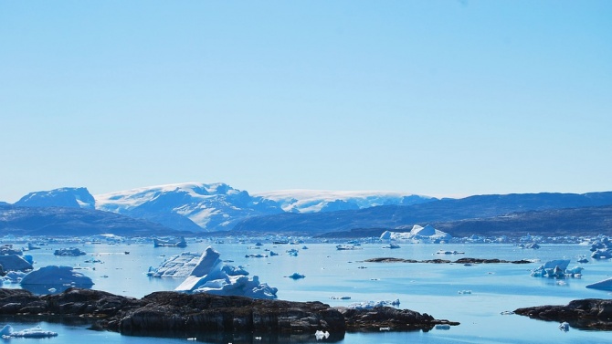 Гигантски антарктически ледници са застрашени от глобалното затопляне 