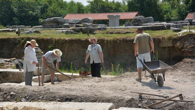 Започнаха археологическите разкопки в римския град Никополис ад Иструм