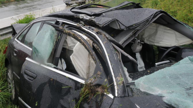 Шофьор загина при катастрофа на пътя Бяла - Ботевград тази сутрин