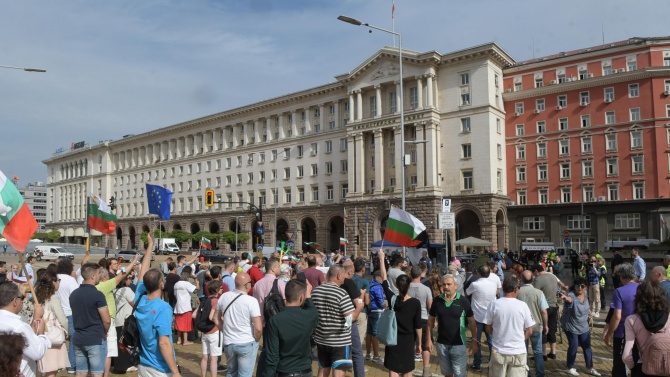 69-ти ден на антиправителствени протести в София