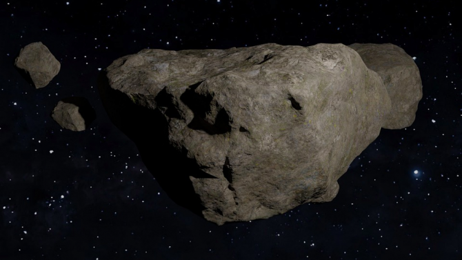 Сондата "ОСИРИС- РЕКС" откри следи от речни потоци на повърхността на астероида Бену