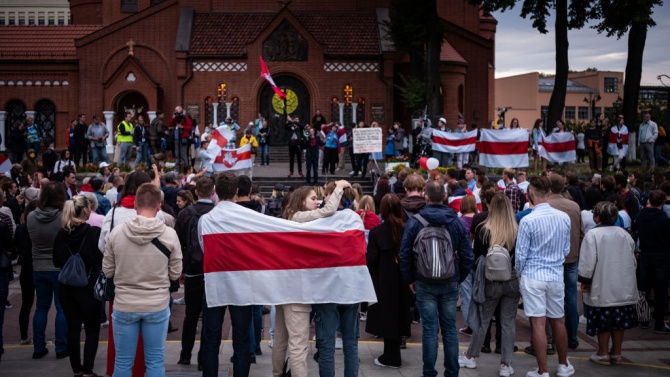 Над 200 задържани по време на протестите в Беларус