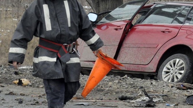 58-годишна жена пострада при катастрофа край Разград 
