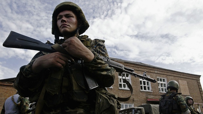Руските миротворчески сили пристигнаха в столицата на Нагорни Карабах