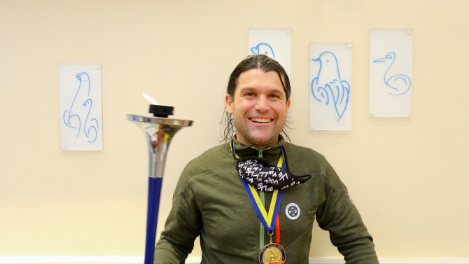 Алпинистът Атанас Скатов с международен приз за мир