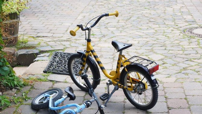 Разкриха извършител на кражба на детски велосипед