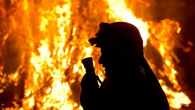 Пожар почти уби мъж в Горна Студена