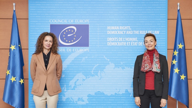Мария Спасова връчи акредитивните си писма на генералния секретар на Съвета на Европа 