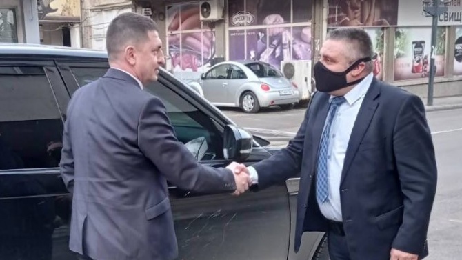 Христо Терзийски посети районното и граничното полицейски управления в Свищов