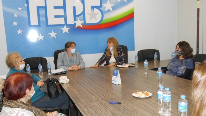 Сачева обсъди изборите с общинските ръководители на ГЕРБ-Добрич