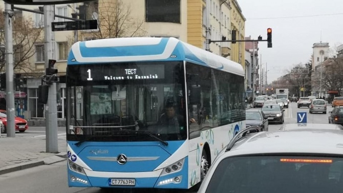 Нови електробуси в Казанлък