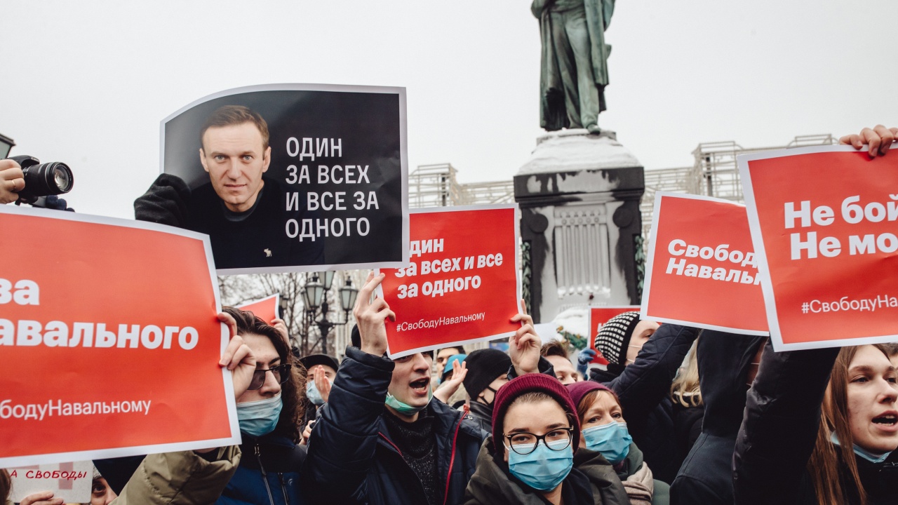 Започнаха протестните акции в Русия в подкрепа на Навални