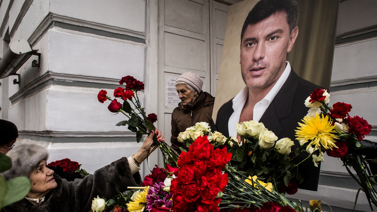 В Русия бе отбелязана годишнина от убийството на Борис Немцов