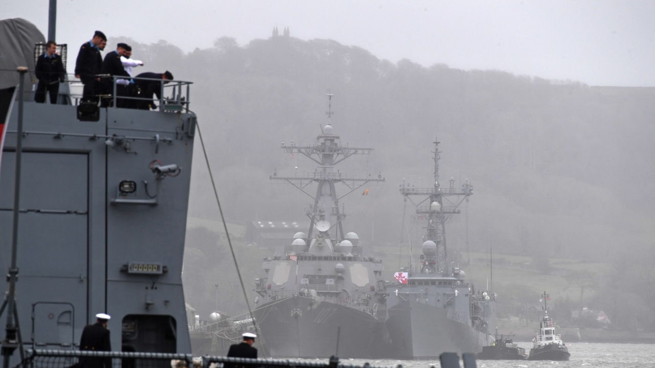 Кораби на НАТО влязоха в пристанището на Одеса