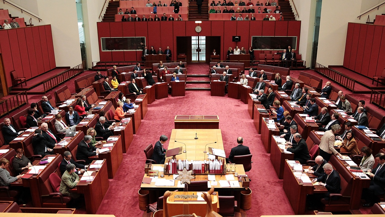 Шок в Австралия от видеоклипове с неприлично съдържание в парламента