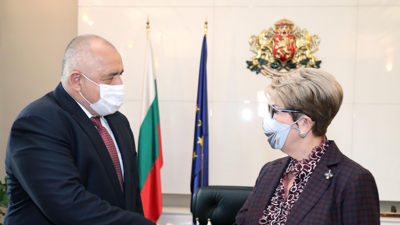 Бойко Борисов се срещна с посланика на Руската федерация Елеонора Митрофанова 