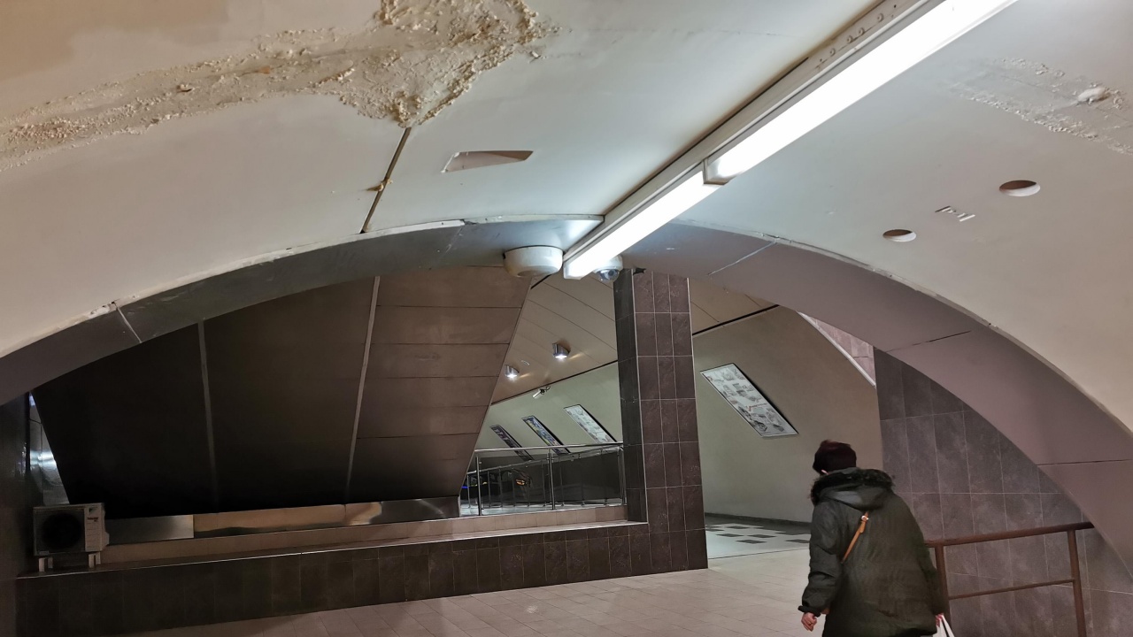 Протече метростанция "Сердика"