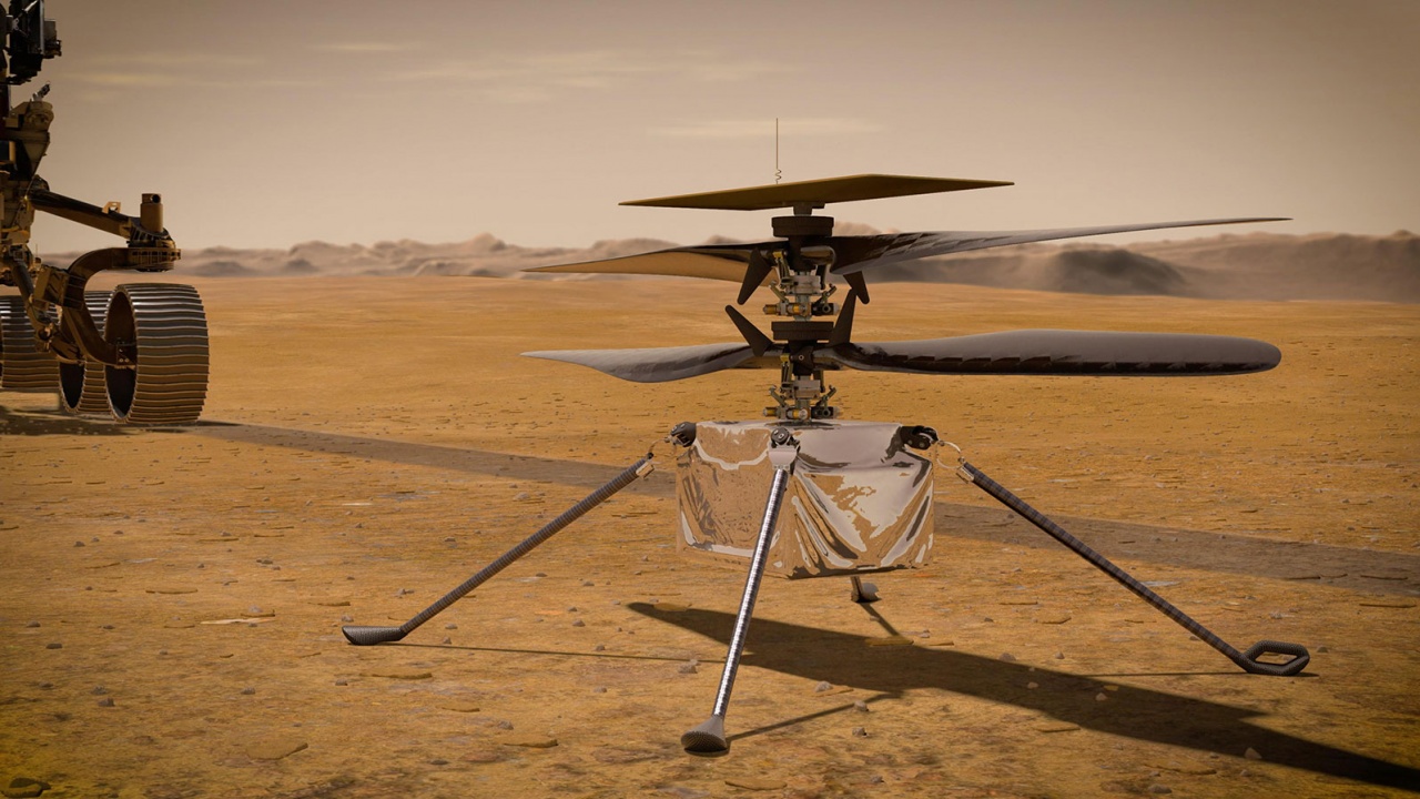 НАСА с пробен полет на хеликоптера на Марс