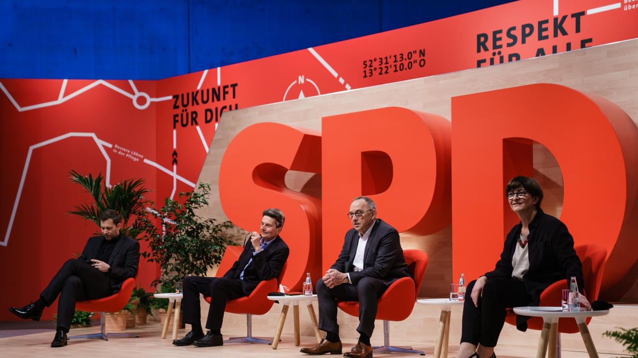 Германските социалдемократи откриха партийната си конференция за избор на кандидат за канцлер
