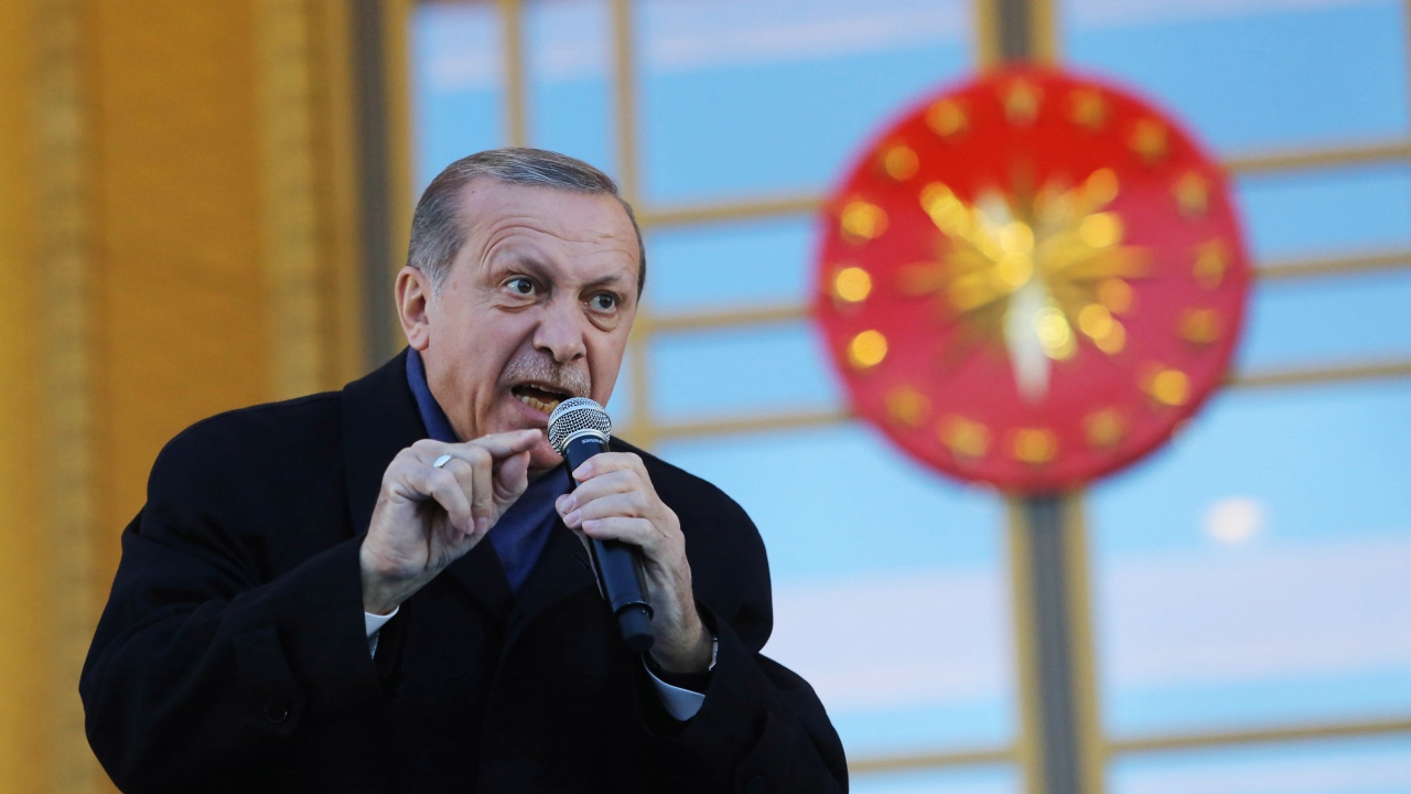 Ердоган каза, че ръцете на Байдън са изцапани с кръв 