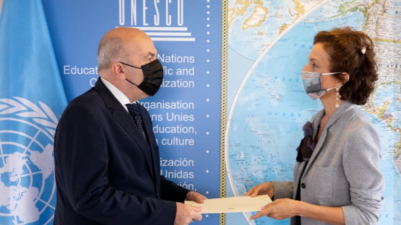 Николай Милков е новият постоянен представител към ЮНЕСКО