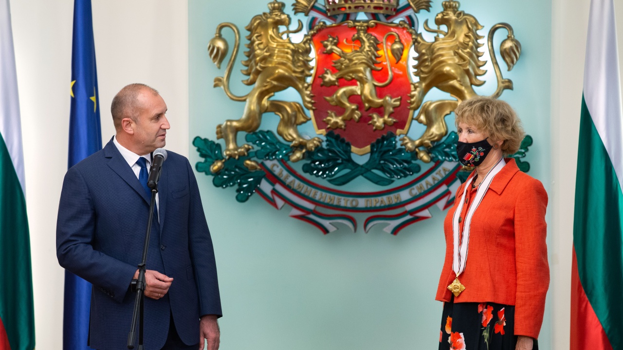 Президентът награди посланика на Кралство Нидерландия