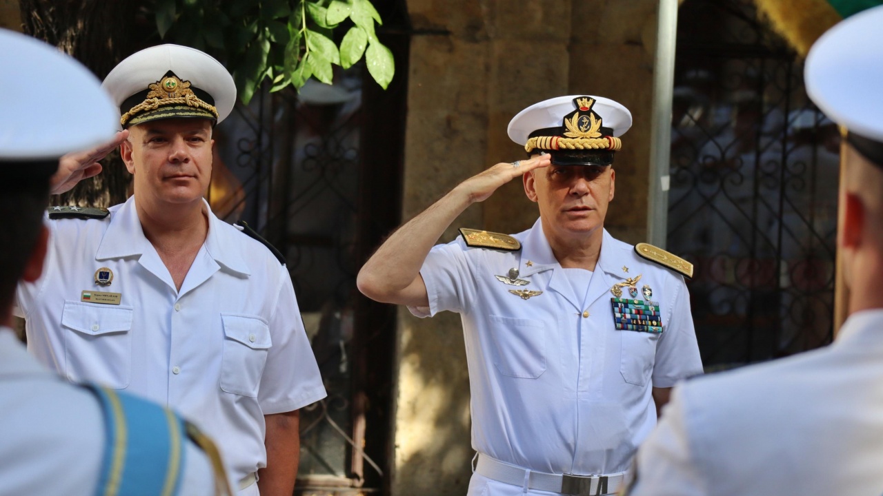Командващият ВМС на Италия е на посещение във Варна