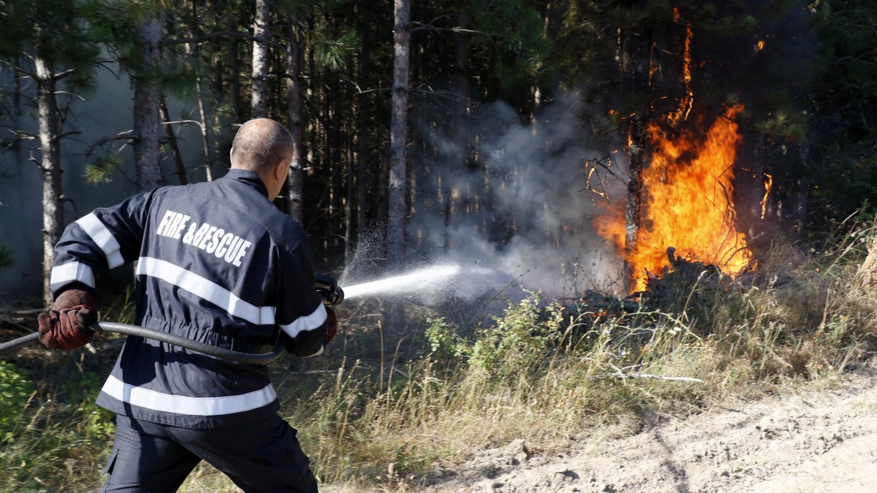 Седем пожара са гасили екипи в Сливенско