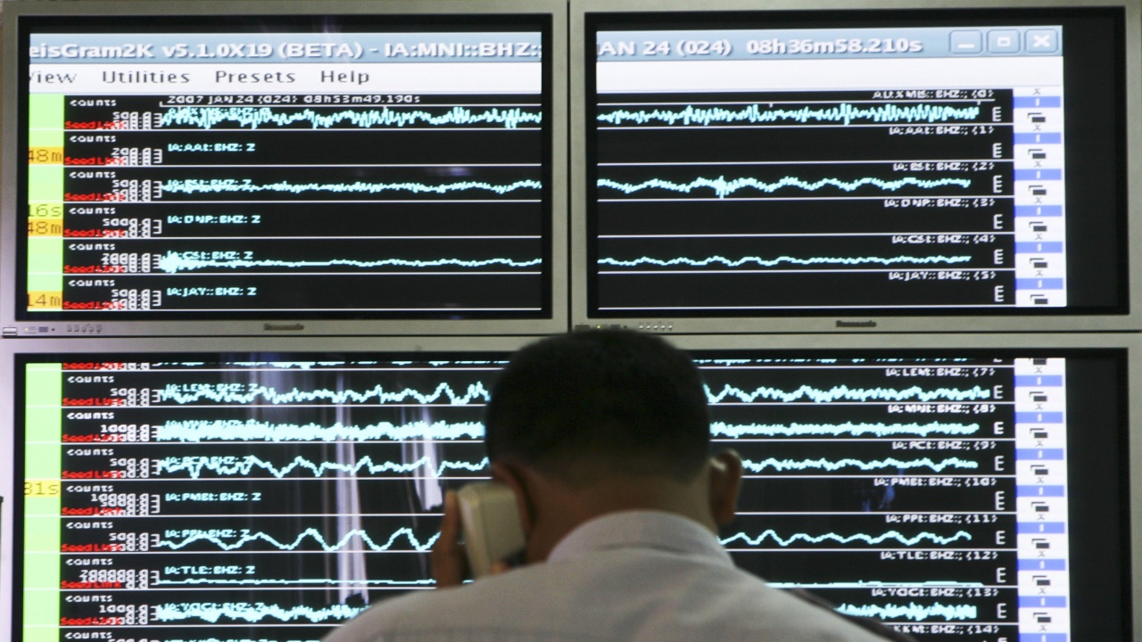Земетресение с магнитуд 5,1 беше регистрирано край бреговете на Гърция