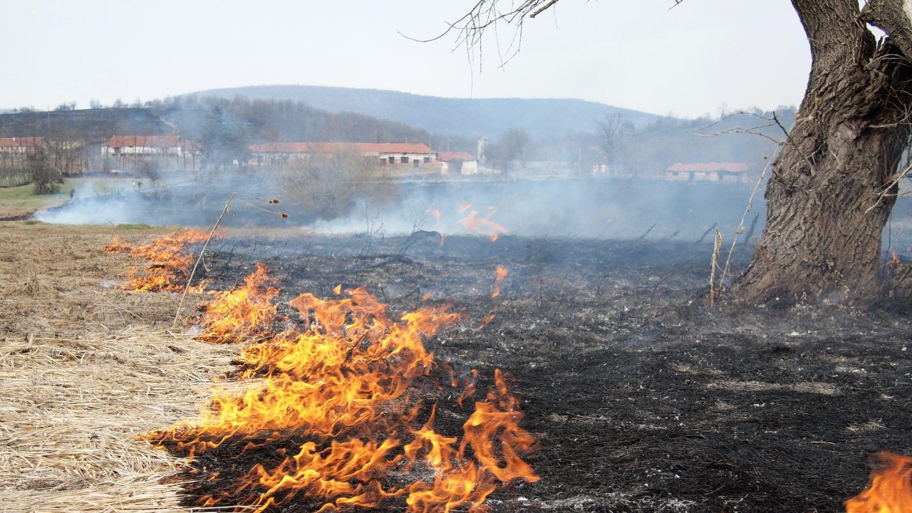 Сливенски пожарникари са спасили четири къщи от пожар