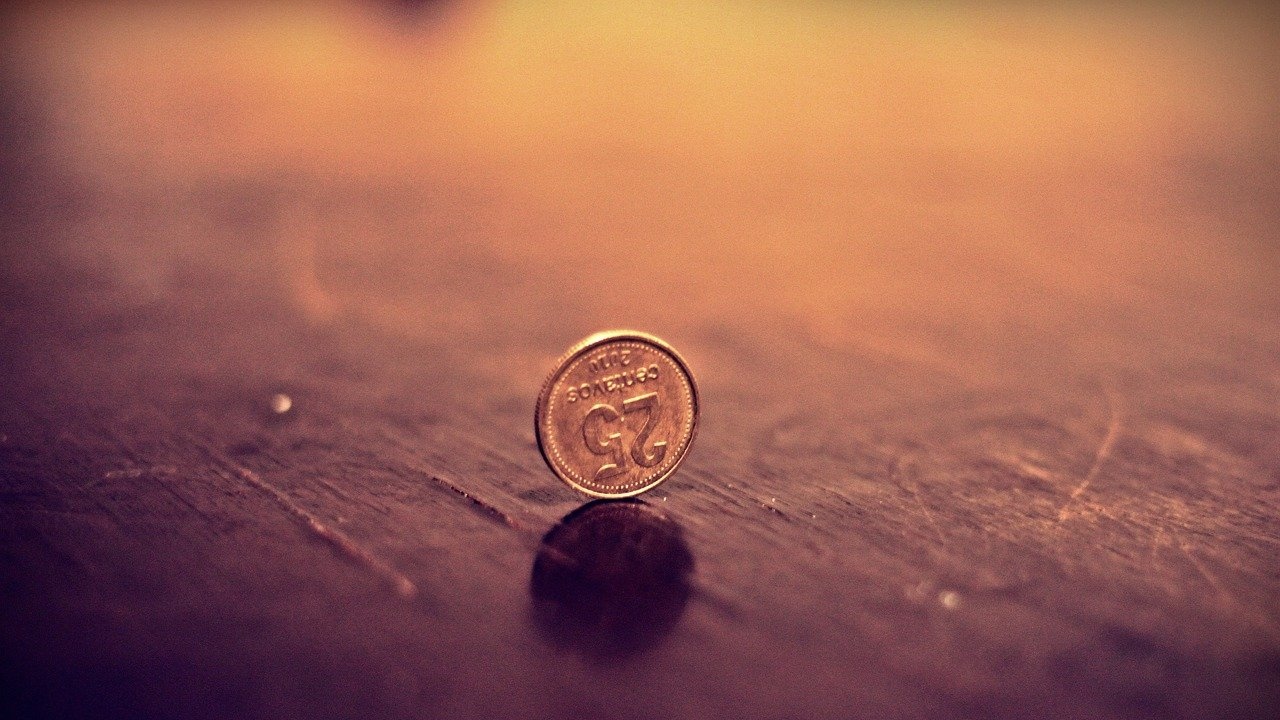  Днес е на късмет да намерите дребни монети с герба нагоре