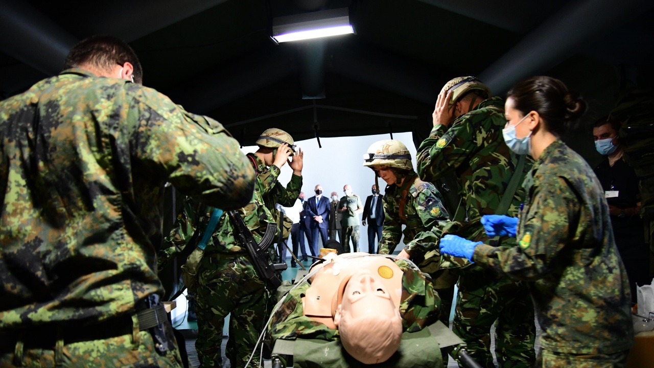 Във ВМА откриха уникален Военномедицински симулационен тренировъчен център