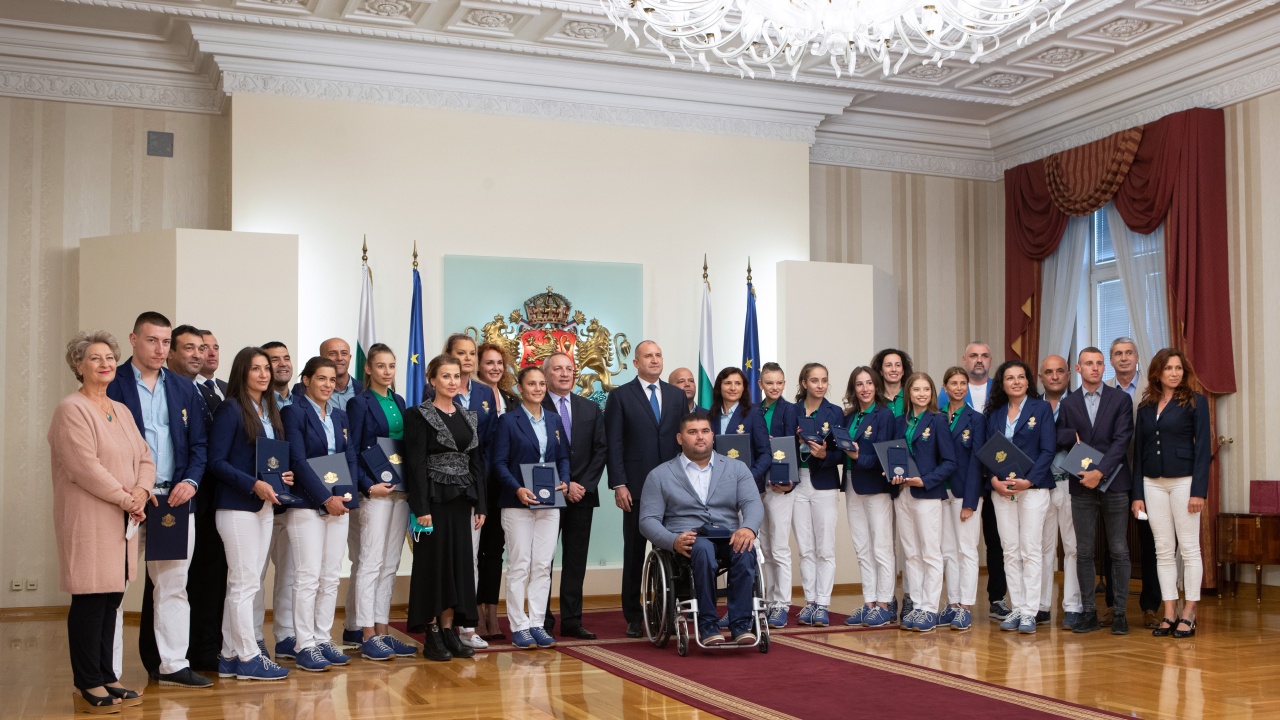 Президентът награди олимпийските ни медалисти