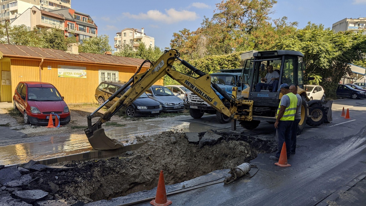 Тежка ВиК авария в Хасково, призовават гражданите да не ползват водата за пиене