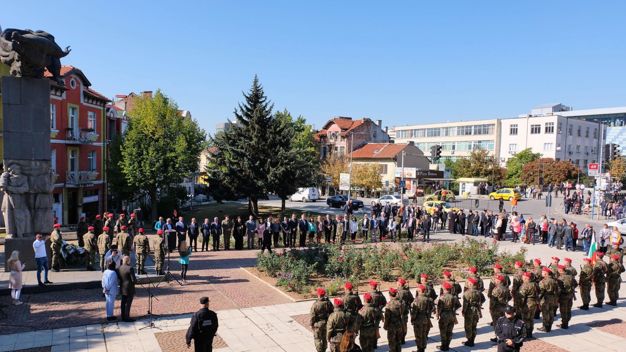 Благоевградчани отбелязаха 109 години от освобождението на Горна Джумая