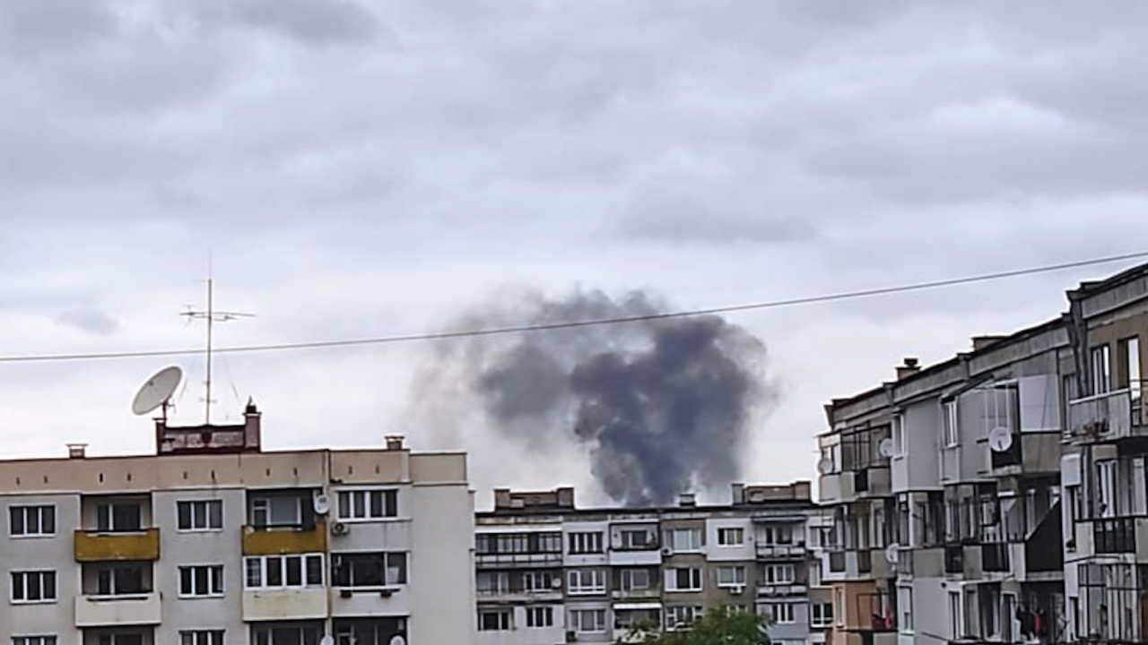 Голям пожар в столичния район "Изгрев"