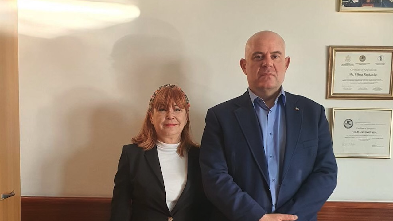 Гешев се срещна с ръководителя на Прокуратурата за борба с организираната престъпност и корупция на РС Македония