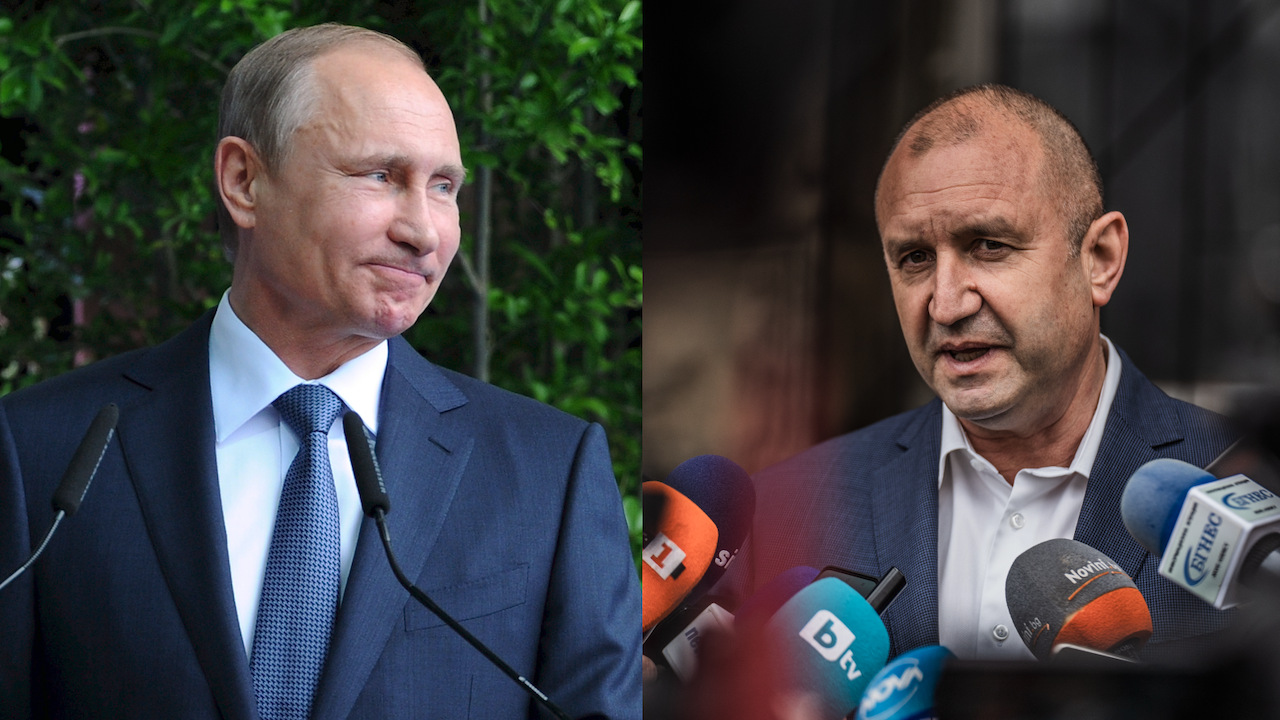 Владимир Путин поздрави Румен Радев за преизбирането му на президентския пост