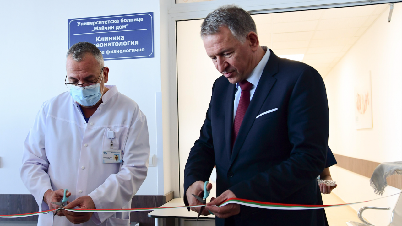 Министър Кацаров открива нов монопланов ангиограф в Националната кардиологична болница