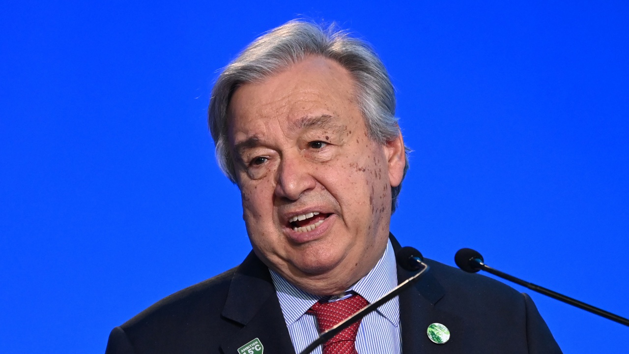  Генералният секретар на Организация на обединените нации се изолира като защитна мярка поради ковид 