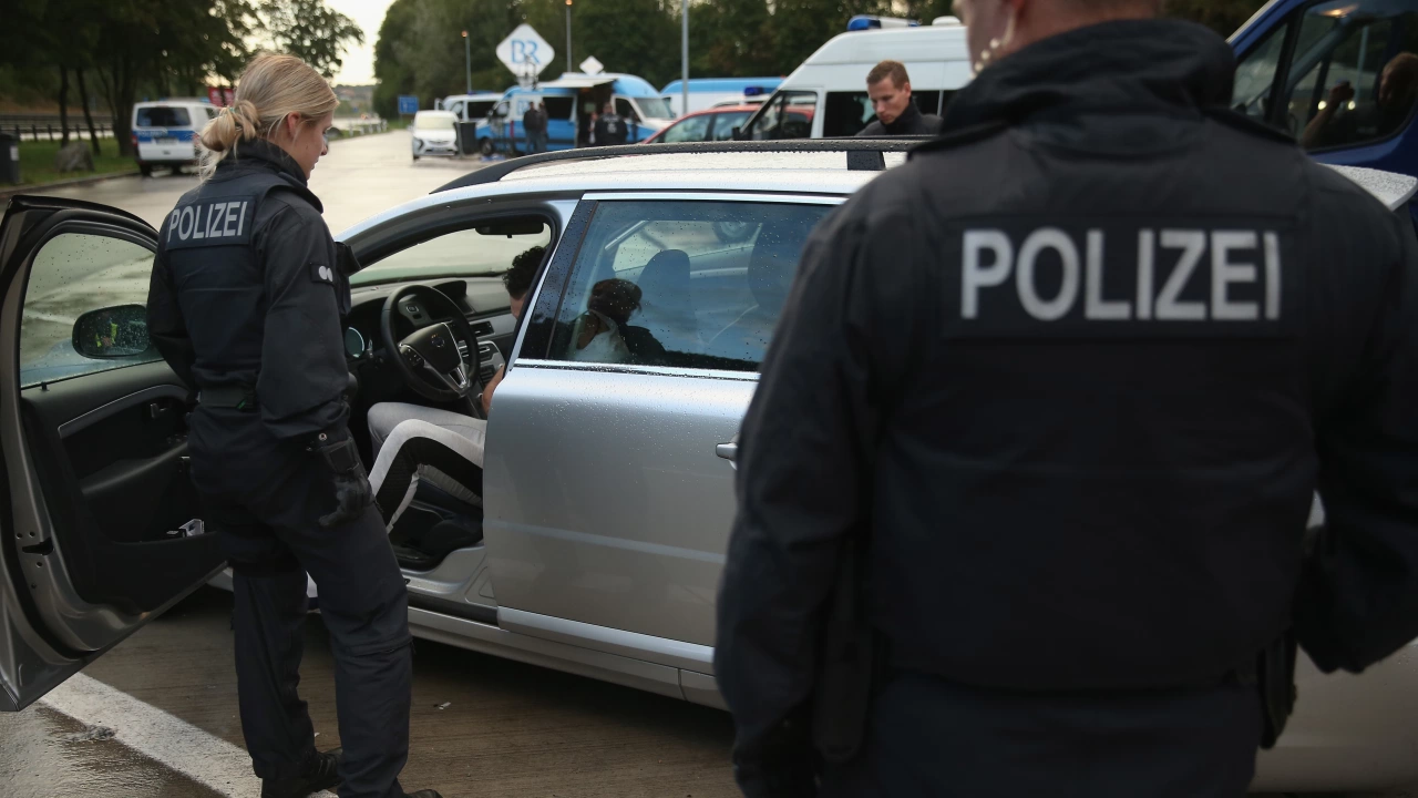 Германската полиция днес проведе операции в цялата страна за пресичане