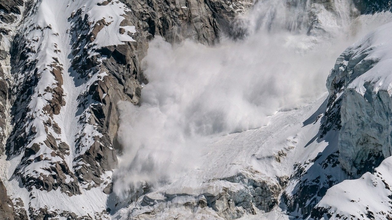 Опасност от лавини в планините