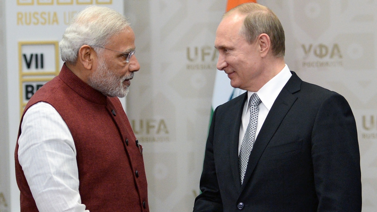 Президентите на Индия и Русия Моди изразиха готовност за продължаване на двустранното сътрудничество