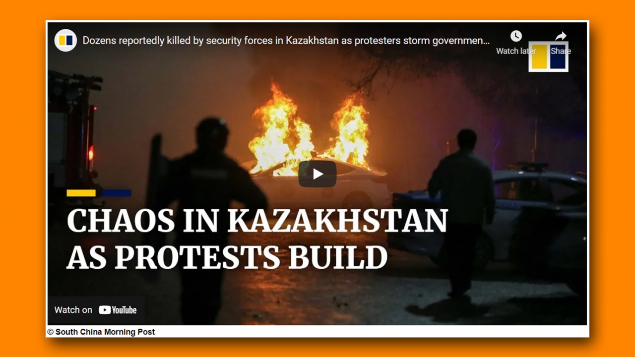 Водещите новини! Какво стои зад размириците в богатия на петрол Казахстан? „Преброяване 2021": Населението на България намалява (и още…)