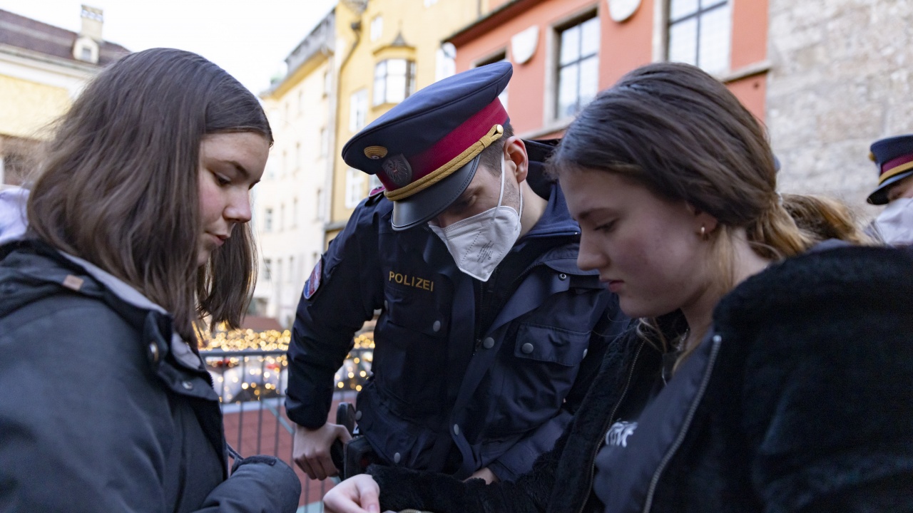  Австрийската полиция ще следи по-строго за спазването на ограничаващите ограничения против ковид 