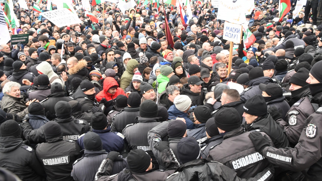 МВР с актуална информация за протеста в София