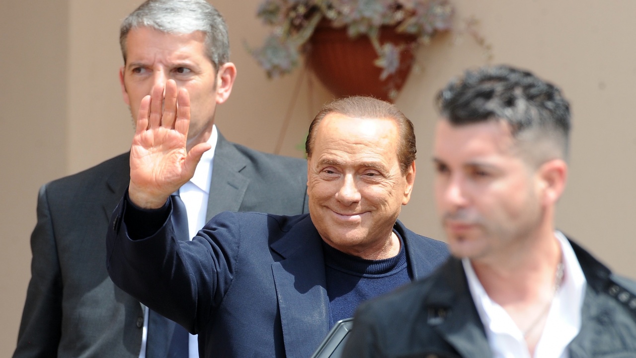Бившият италиански премиер пребивава от четвъртък в миланската болница "Сан