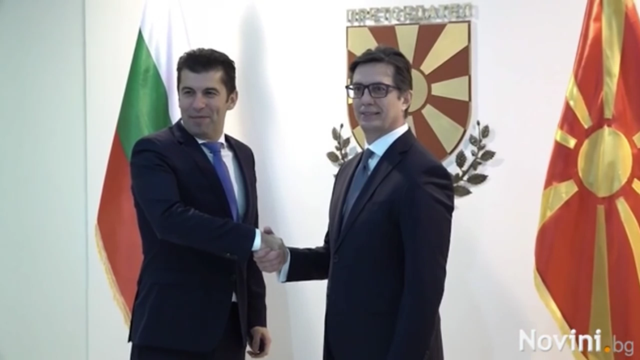 Премиерът се срещна с македонския президент Стево Пендаровски в резиденцията